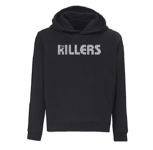 Logo Black Hoodie by The Killers