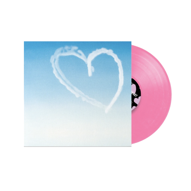 Heavy Weight Heart Pink LP by Polish Club