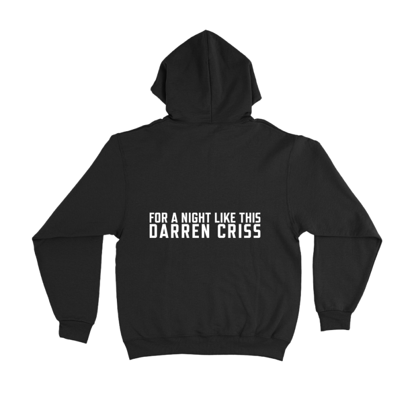 For A Night Like This Black Hoodie by Darren Criss
