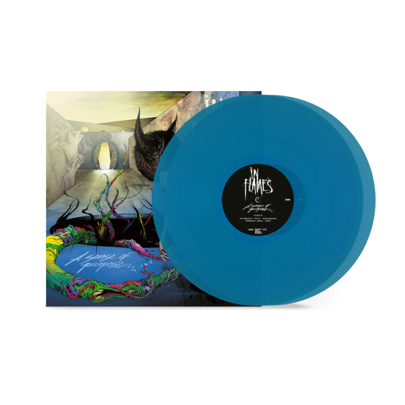 A SENSE OF PURPOSE + THE MIRROR'S TRUTH (TRANSPARENT OCEAN BLUE 2LP by In Flames