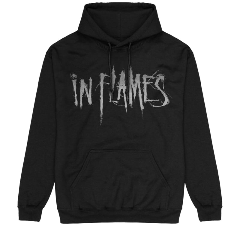 Mother Time Black Pullover Hoodie by In Flames