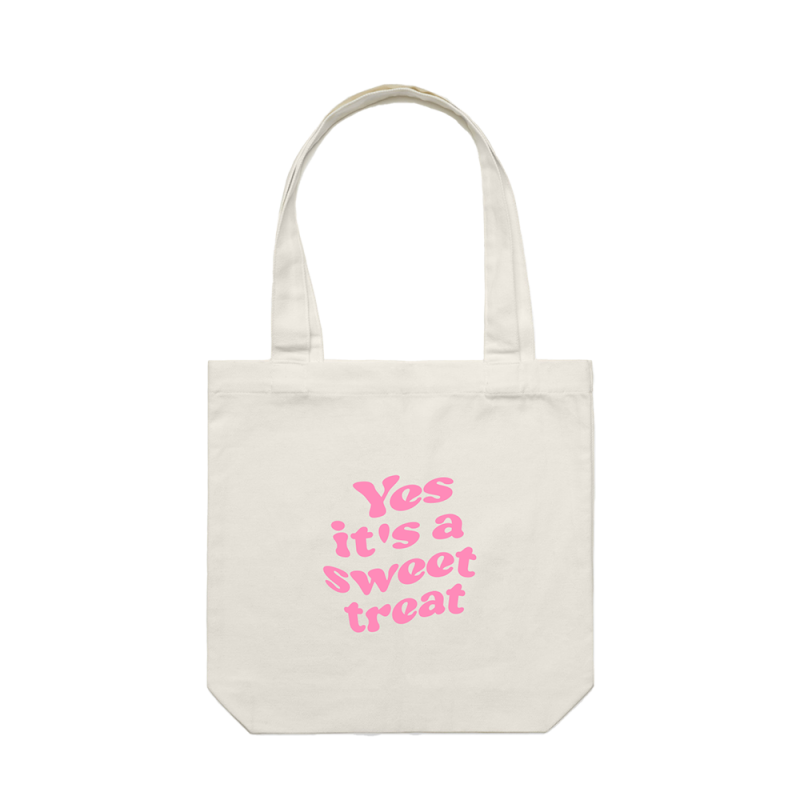 Sweet Treat Cream Tote by Anthony Voulgaris