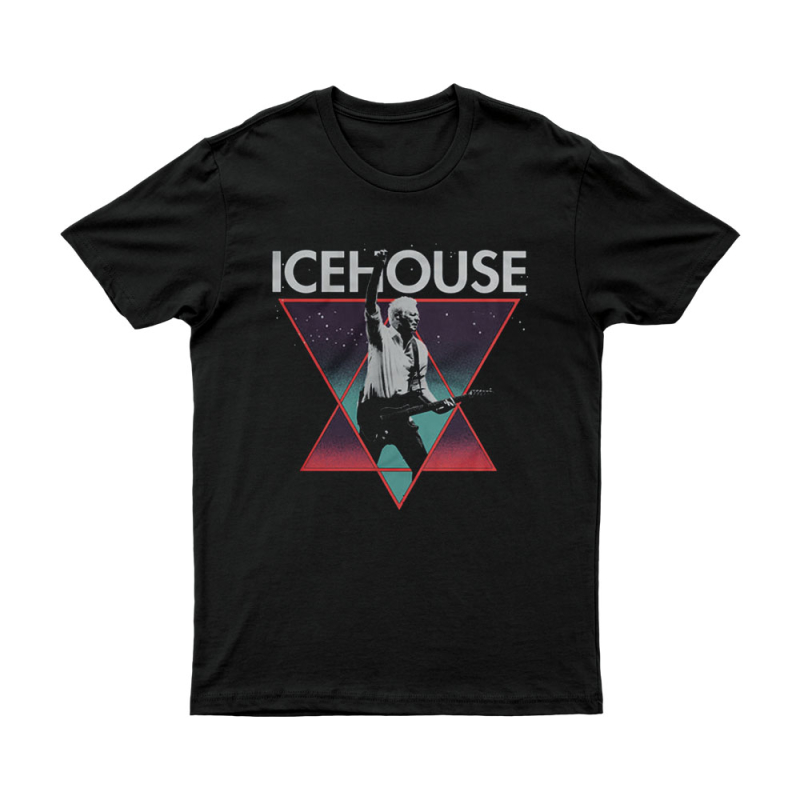 Iva Live Black Tshirt by Icehouse