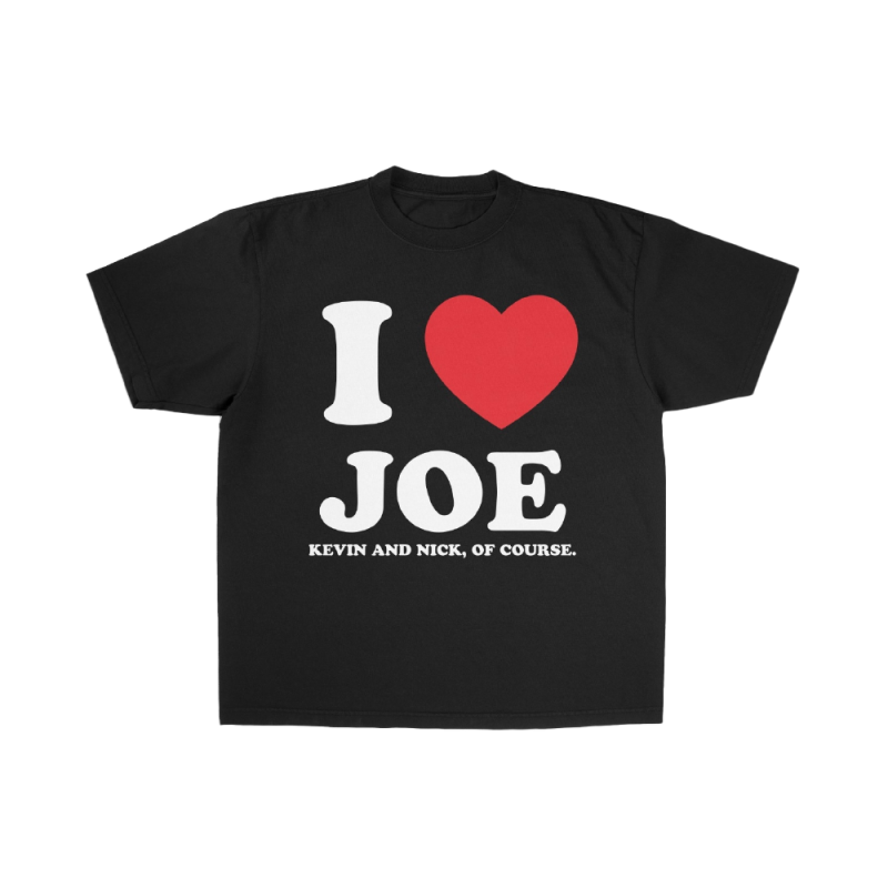 I Love Joe Black Tshirt by Jonas Brothers