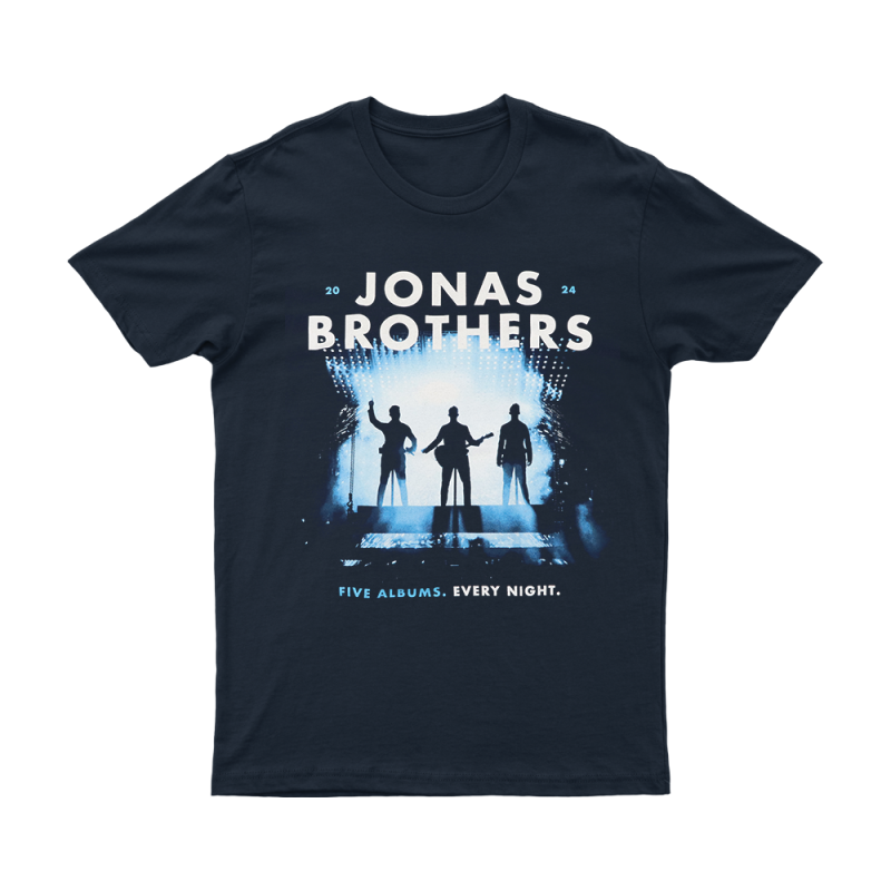 Navy Tour Tshirt by Jonas Brothers