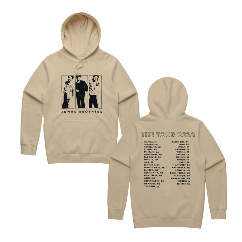 Natural Hoodie by Jonas Brothers