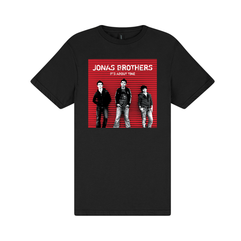 Classics - It's About Time Black Tshirt by Jonas Brothers