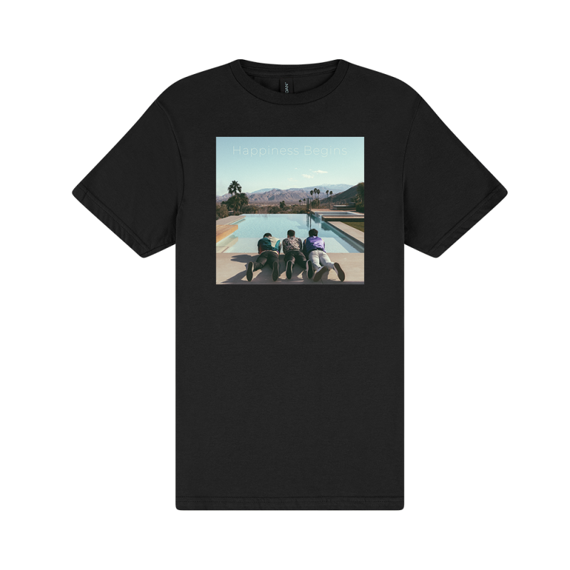 Classics -  Happiness Begins Black Tshirt by Jonas Brothers