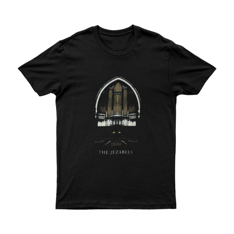 Organ Black Tshirt by The Jezabels