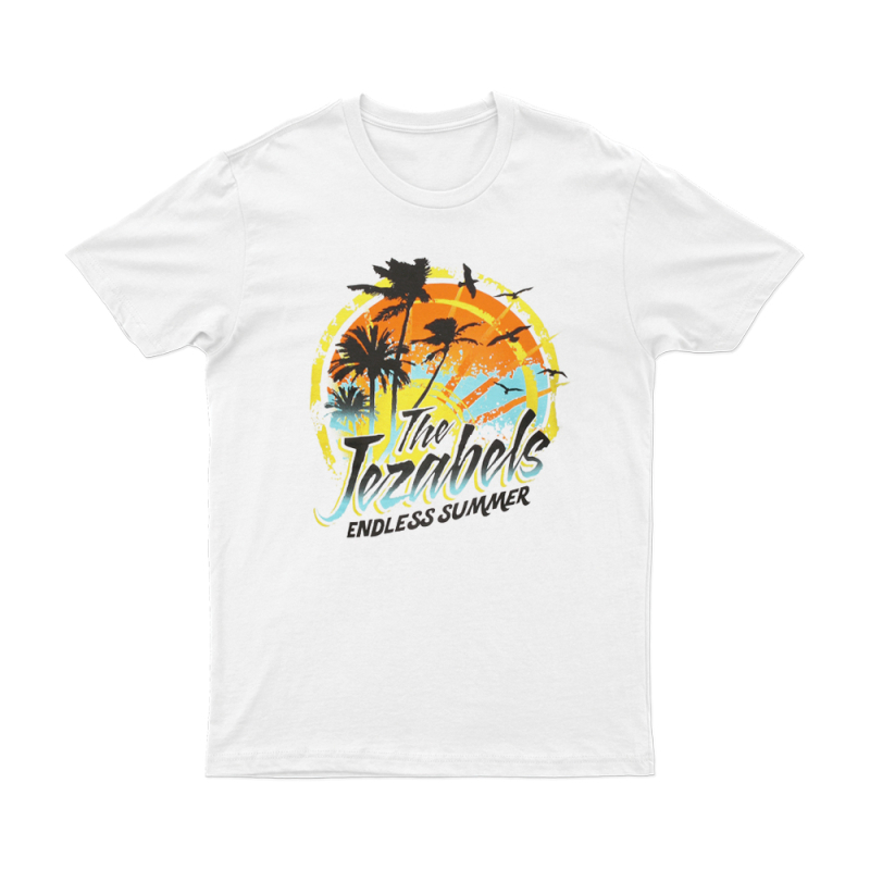 Endless Summer White Tshirt by The Jezabels