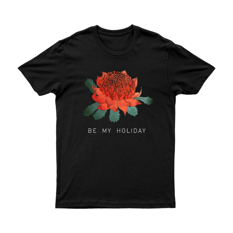 Waratah Black Tshirt by The Jezabels