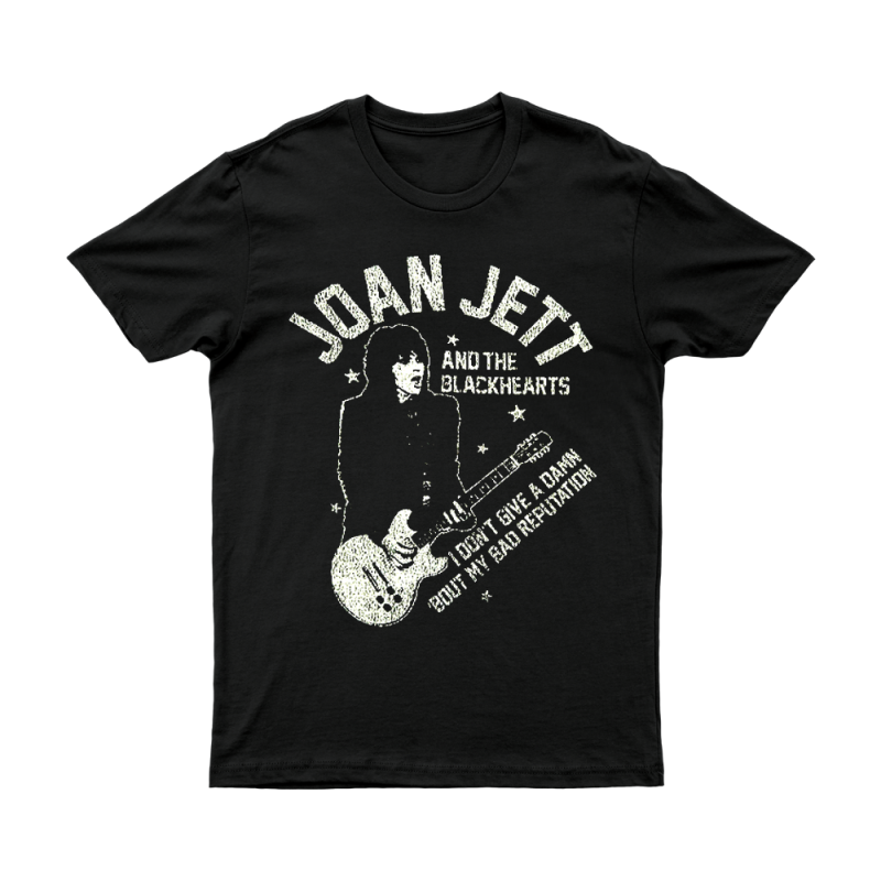 Bad Reputation Black Tshirt by Joan Jett