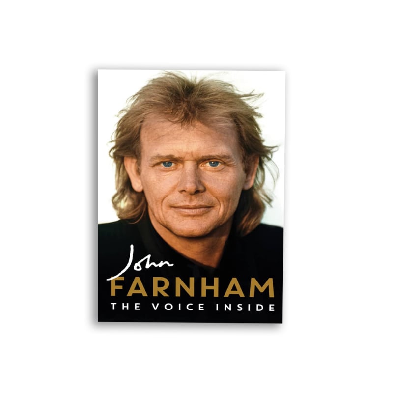 The Voice Inside Memoir Book by John Farnham