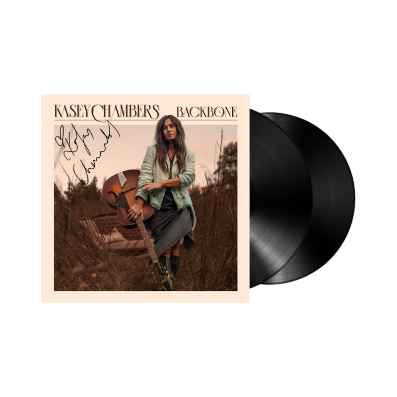 Backbone Black 2LP (Signed) by Kasey Chambers