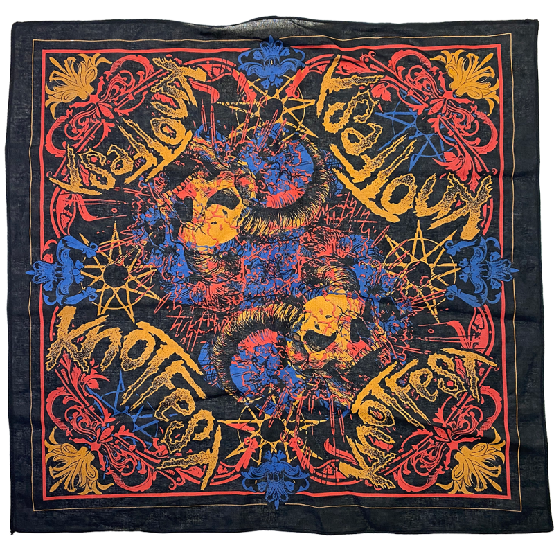 SKULL COLOUR BANG BANDANA by Knotfest