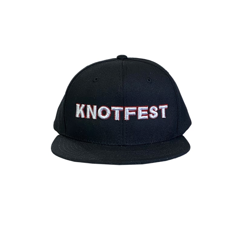 3D Puff Direct Embroider Logo Snapback Cap by Knotfest