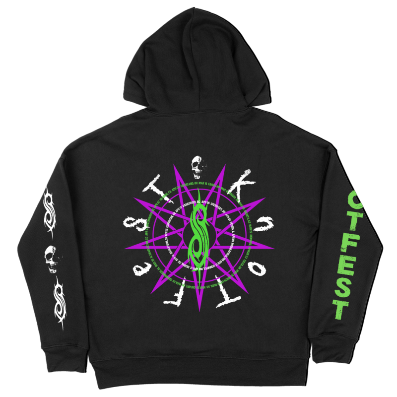 Knotfest Barcode Splatter Pullover Hoodie by Knotfest