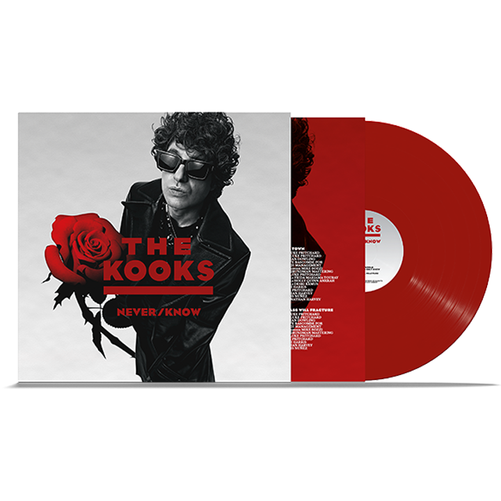 Never/Know Red Vinyl 1LP by The Kooks