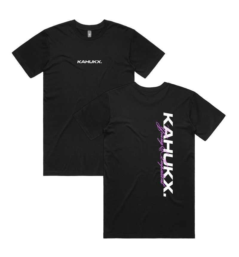 Young & Impatient Black Tshirt by KAHUKX