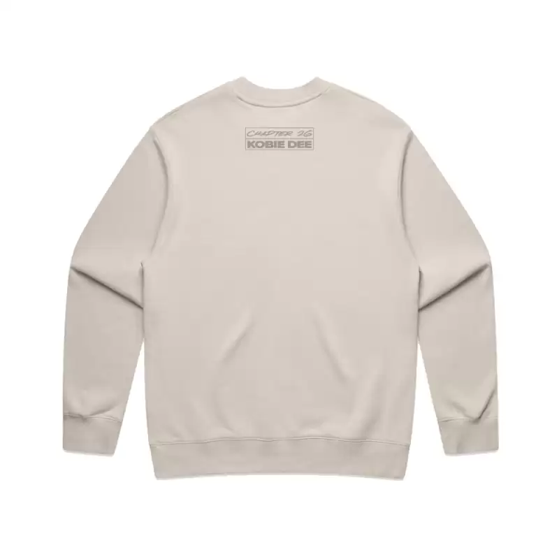 Kobie Dee - Chapter 26 Logo Bone Crewneck by Bad Apples Music