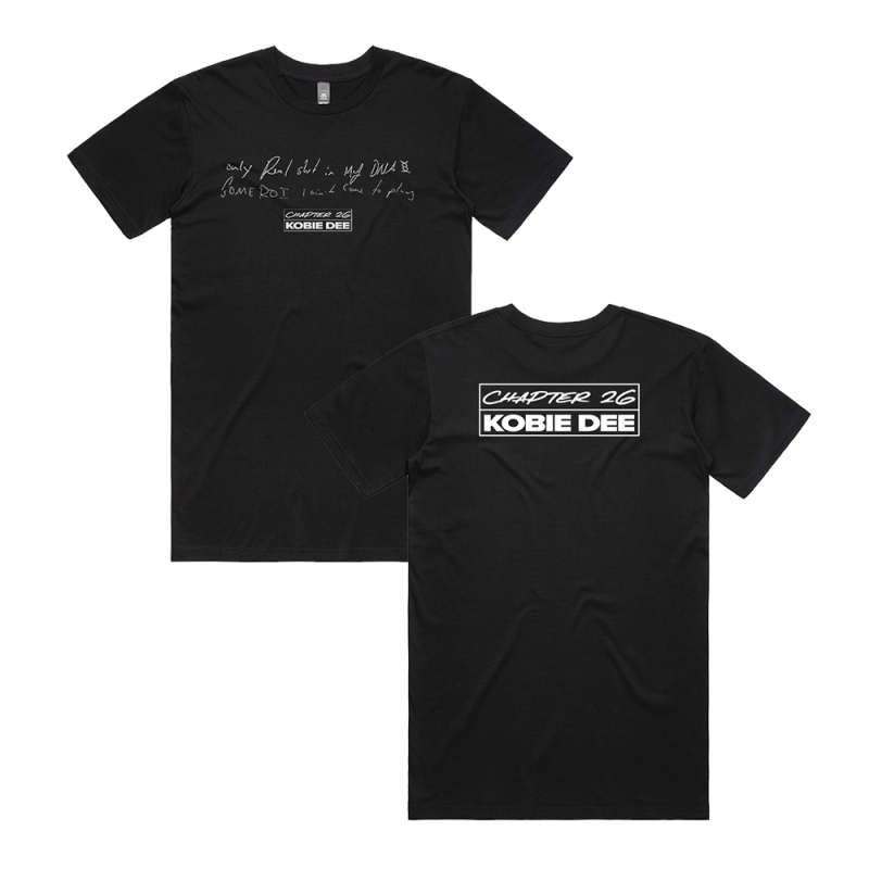 Kobie Dee - Chapter 26 Logo Tshirt by Bad Apples Music
