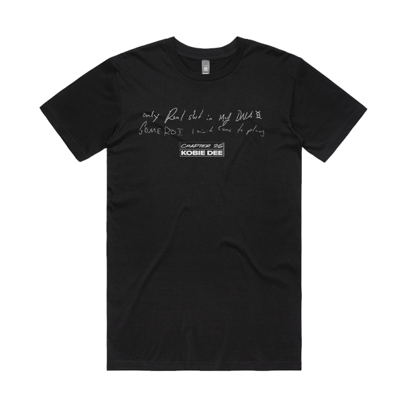 Kobie Dee - Chapter 26 Logo Tshirt by Bad Apples Music
