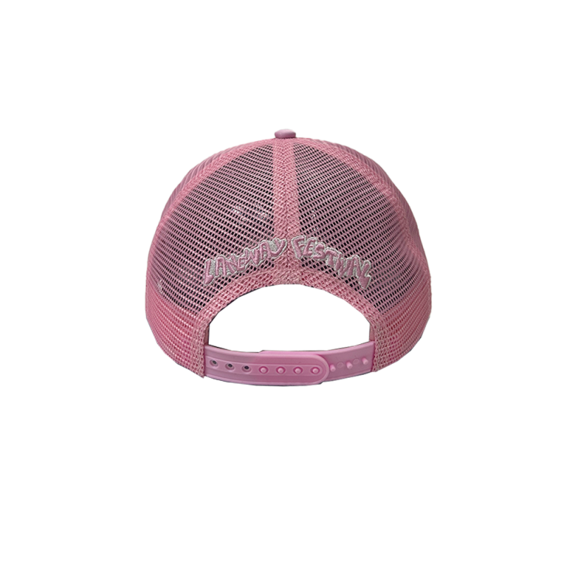 (2025) PINK / WHITE TRUCKER CAP by Laneway Festival