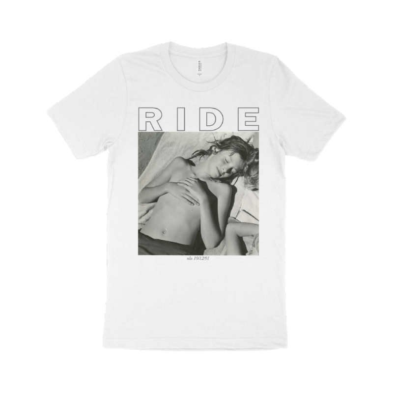 Leave Them All Behind White Tshirt by RIDE