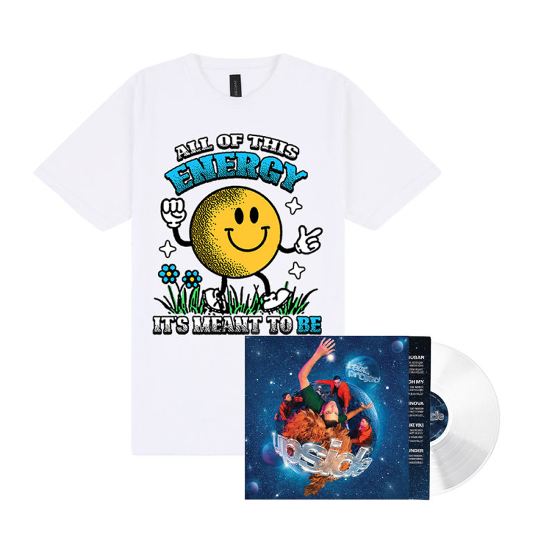 Limited Edition Clear Vinyl + White Tshirt by Drax Project