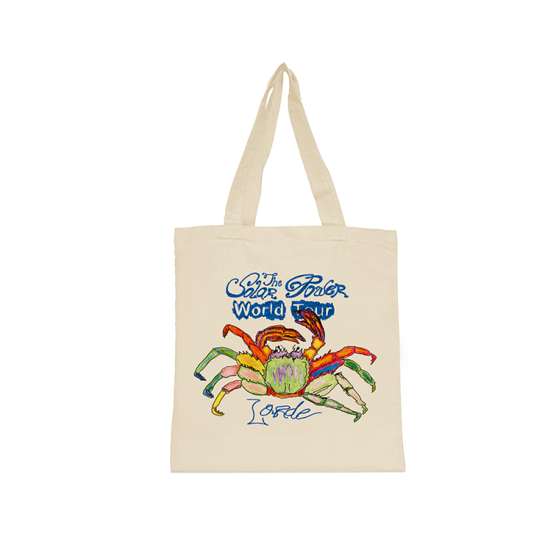 CREAM TOTE BAG by Lorde