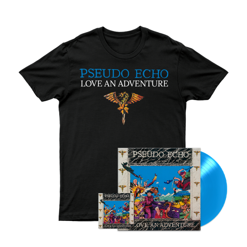 Love An Adventure Tee Black Bundle by Pseudo Echo