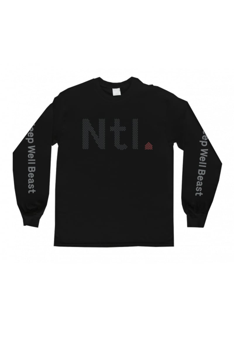 NTL Tour Black Longsleeve Tshirt by The National