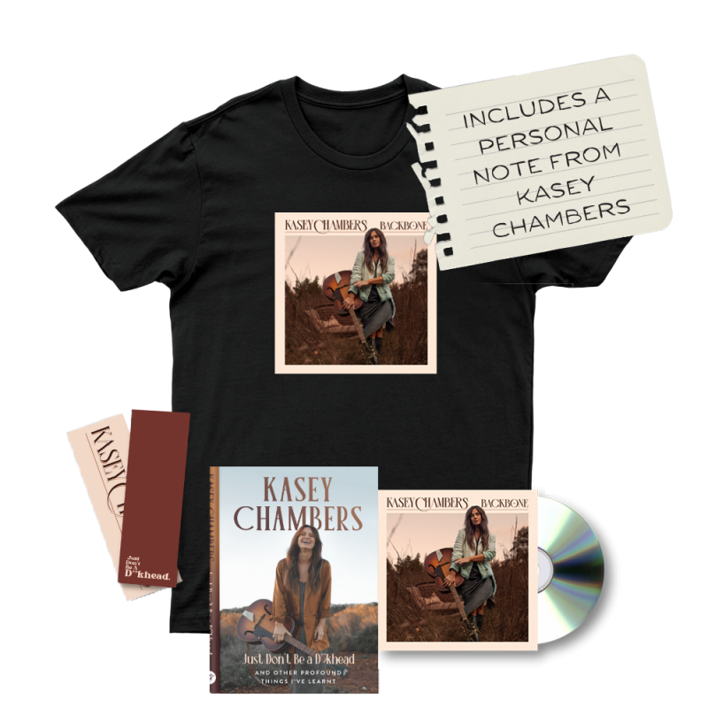 Limited Edition Book & CD Fan Pack [Signed] by Kasey Chambers