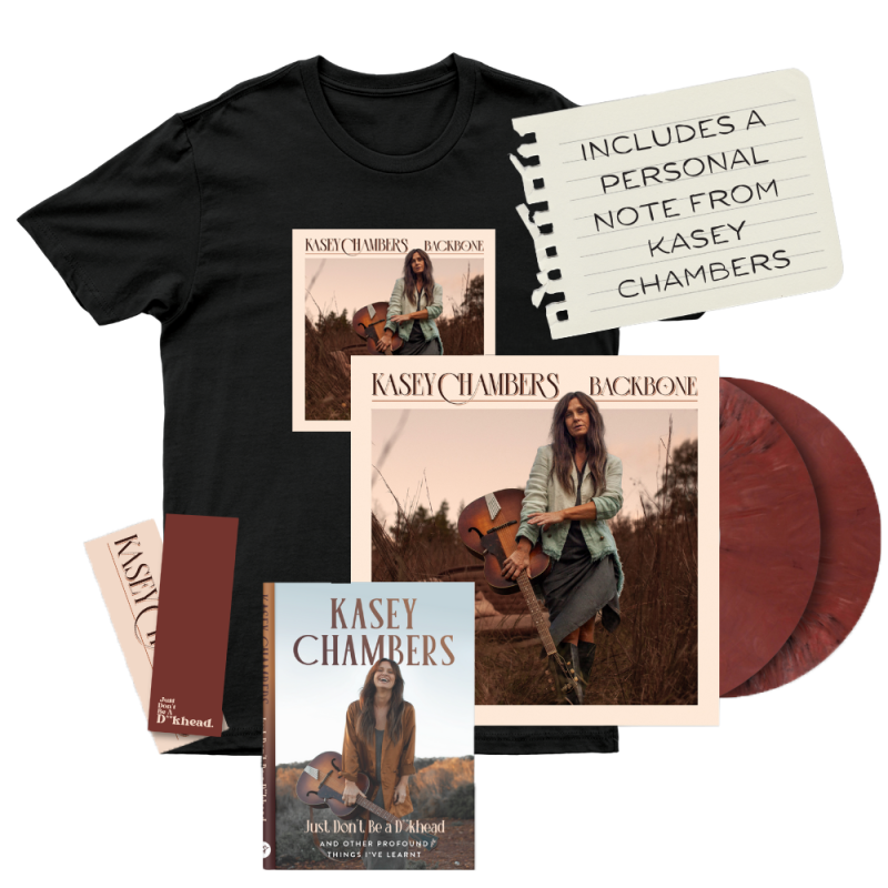 Limited Edition Book & Vinyl Fan Pack [Signed] by Kasey Chambers