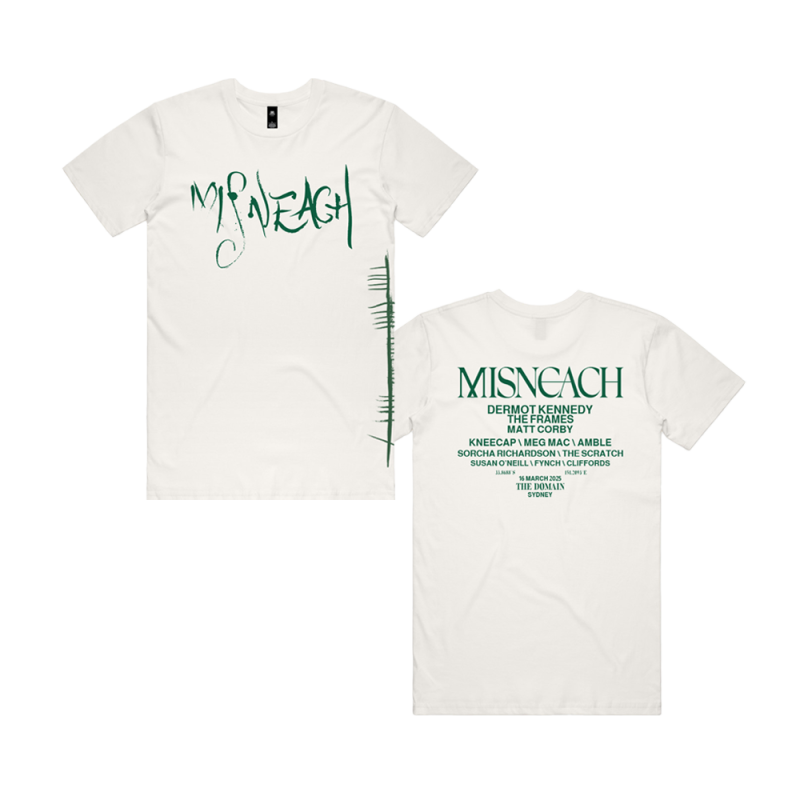 EVENT TEE ECRU by Misneach Festival