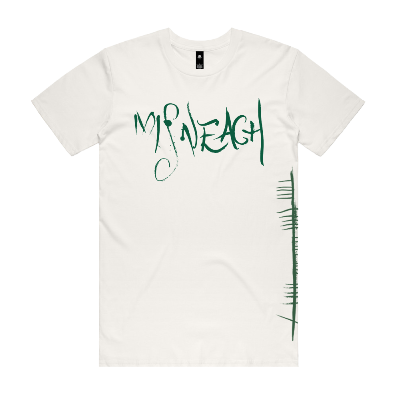 MISNEACH ECRU LOGO TSHIRT by Misneach Festival