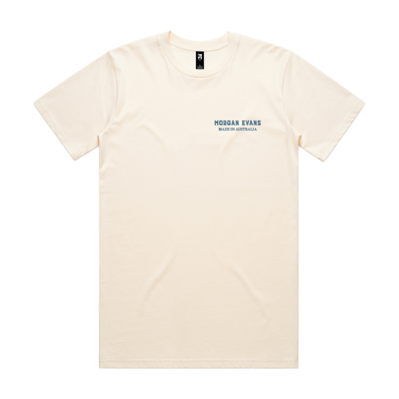 Mountains Ecru Tshirt by Morgan Evans