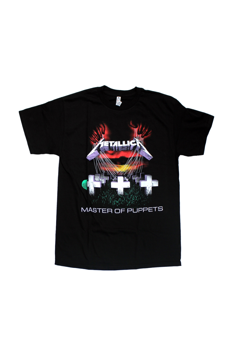 Master Of Puppets Black Tshirt by Metallica