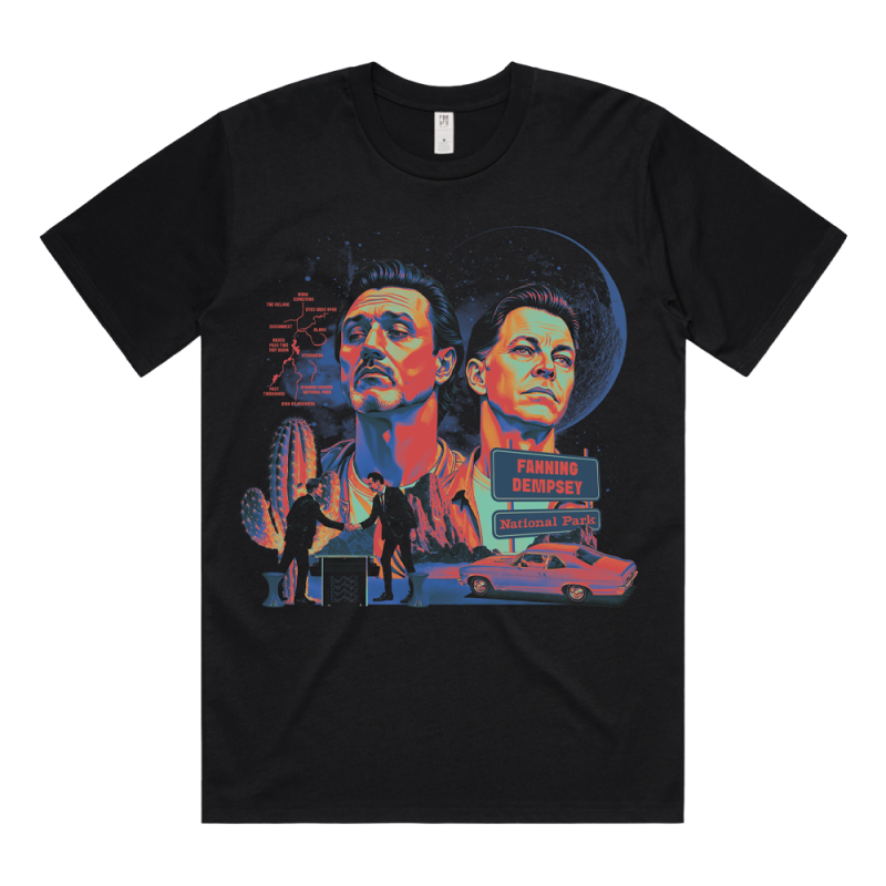 Nomad Black Tshirt by Fanning Dempsey National Park