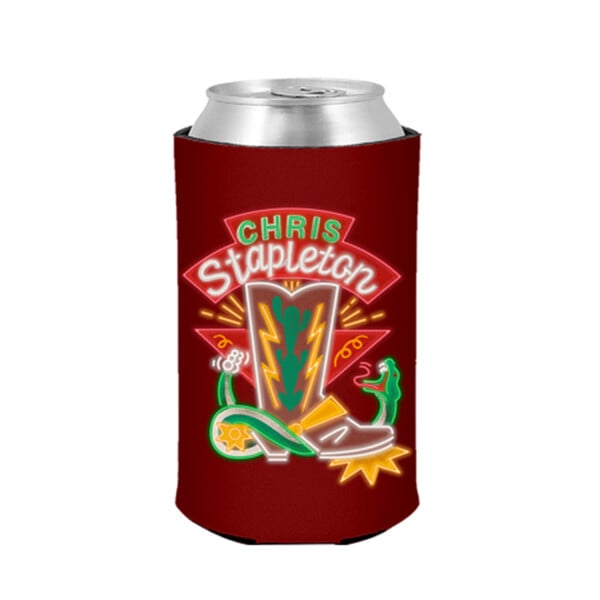 Neon Boot Koozie by Chris Stapleton