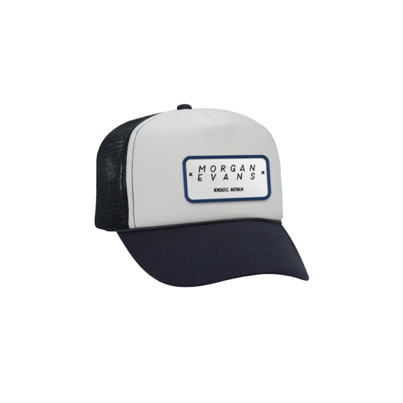 Navy/White Trucker by Morgan Evans