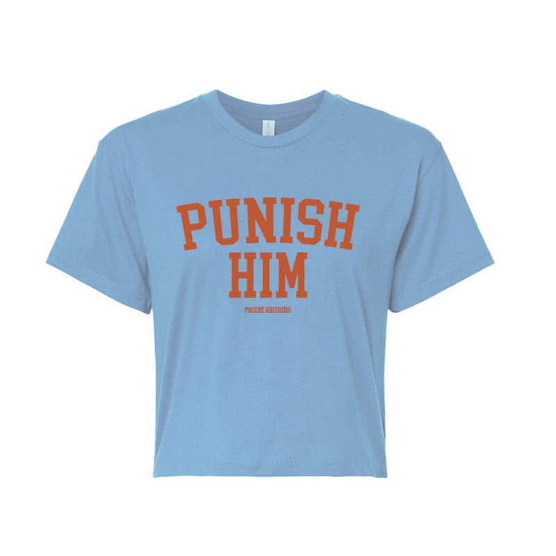 Punish Him Crop T-Shirt by Phoebe Bridgers