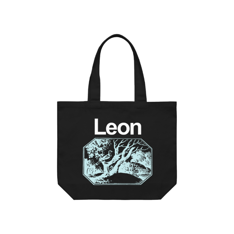 BLACK TOTE BAG by Leon Bridges