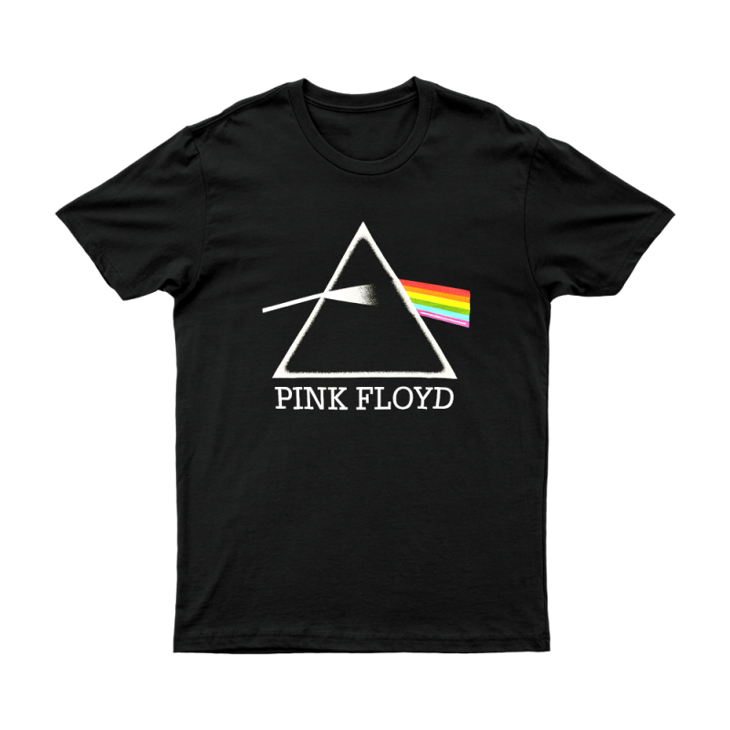 Dark Side Of The Moon Black Tshirt by Pink Floyd