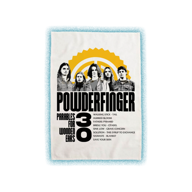 Parables 30th Tea Towel by Powderfinger