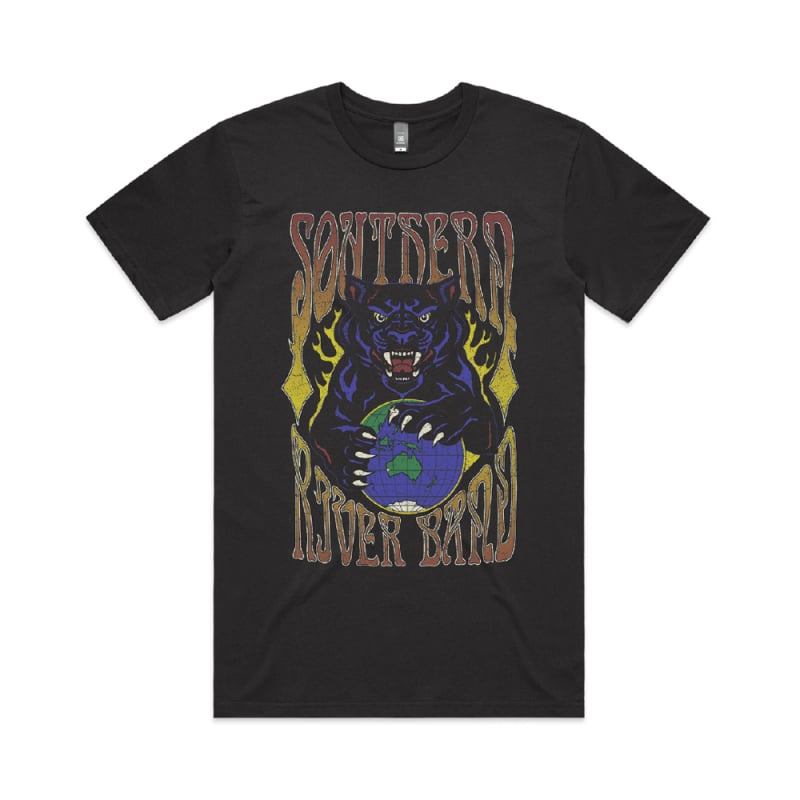 Panther Black Tshirt by The Southern River Band