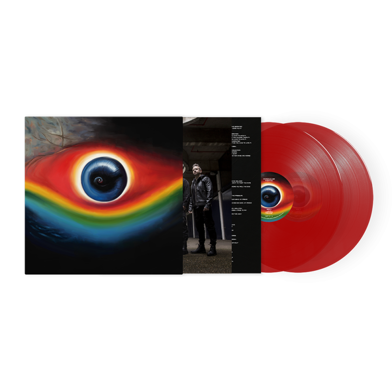 Inertia - Exclusive Transparent Red Vinyl 2LP by Pendulum