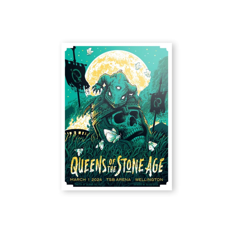 WELLINGTON PLAIN POSTER by Queens Of The Stone Age