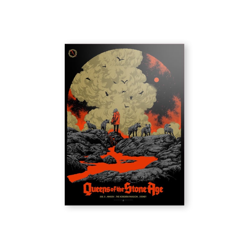 SYDNEY PLAIN POSTER 22/2/24 by Queens Of The Stone Age