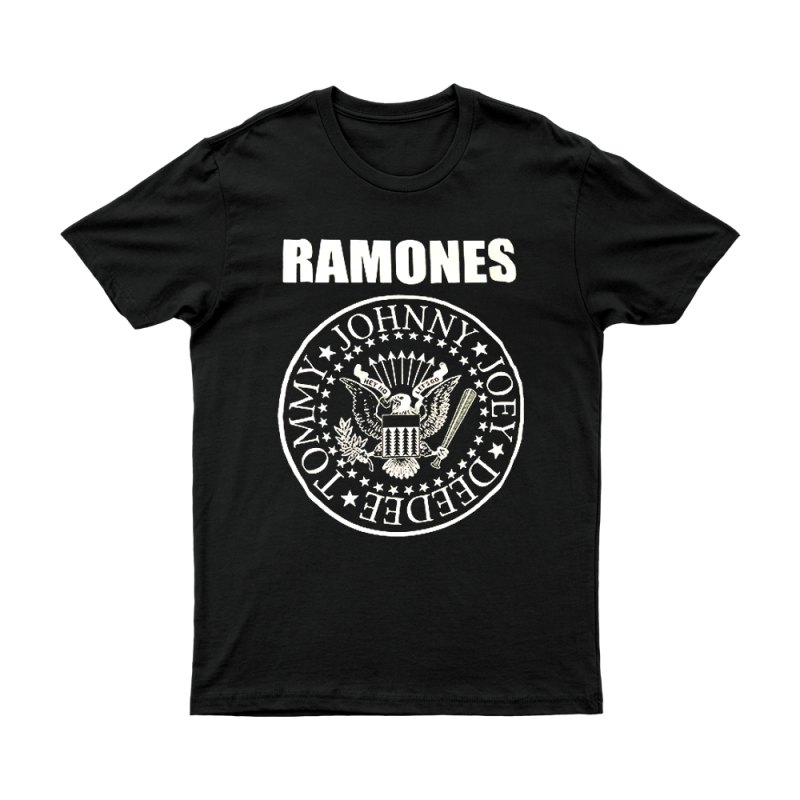 Logo Black Tshirt by The Ramones